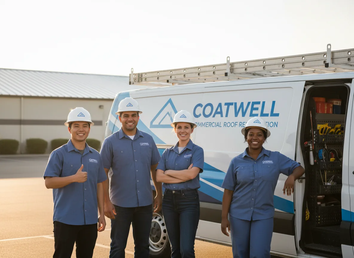 Commercial roof coating company in Prospect, OH